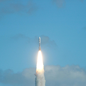 Atlas V rocket carrying the New Horizons spacecraft.