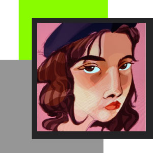 illustration of portrait