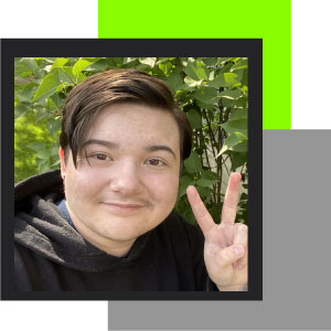 selfie of Tobias Hershberger