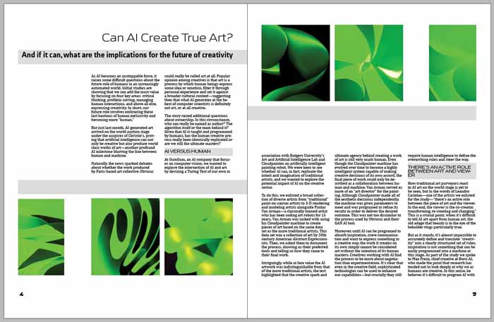 page layout for magazine design