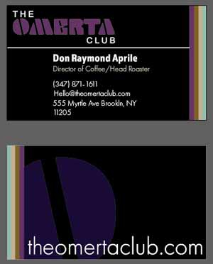 business card design